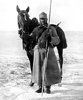 Illustrated London News Cover Drucke: A Romanian cavalryman