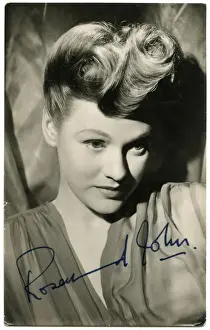 British Entertainment History Photos Drucke: Rosamund John