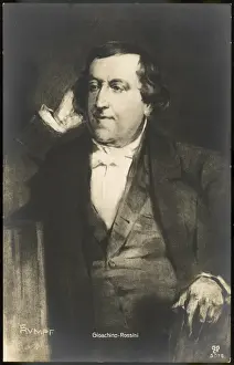 19th Century Musicians Drucke: Rossini / Rumpf