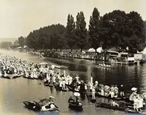 Ruderschiffregatta um 1912