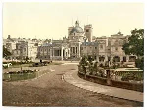 Nostalgic English Landmarks Drucke: Royal Baths, Harrogate, England