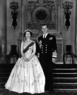 Buckingham Palace Images Drucke: Royal Command Portrait by Baron