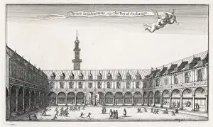 17th Century Architecture Drucke: Royal Exchange C17