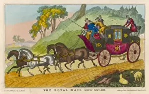 Royal Mail History Drucke: Royal Mail Coach