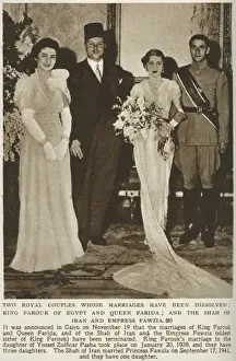 Egyptian Monarchy History Drucke: Royal marriages dissolved