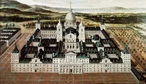 Historische Denkmäler Drucke: Der Königliche Klosterkomplex von San Lorenzo de El Escorial