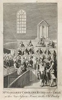 Old Bailey London Drucke: RUDD TRIAL