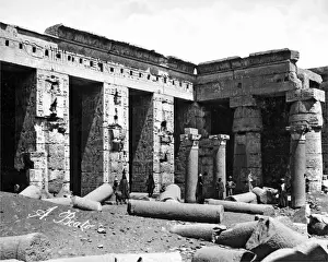 Ruinen, Ägypten.