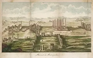 Ancient Persian City Drucke: Ruins of Persepolis