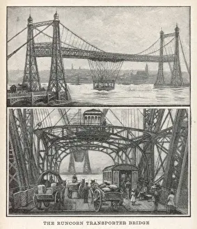 Runcorn-Brücke 1905