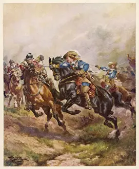 English Civil War Battles Drucke: Rupert at Edgehill