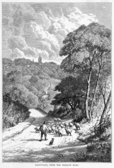 Rural Scenes In England Drucke: Rural Hampstead