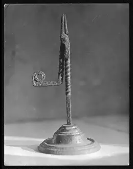 Antique Lighting Fixtures Drucke: Rushlight Holder