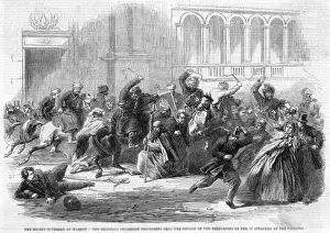 Historical Procession Drucke: Russian Brutality