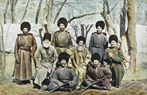 Russian Military Uniforms Drucke: Russian Cossacks