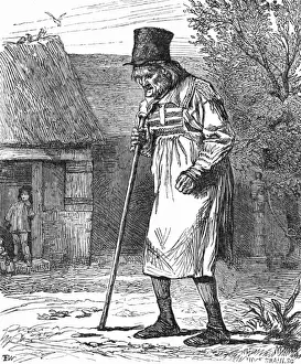 Rural Life In 19th Century Britain Drucke: Rustic Type in Smock