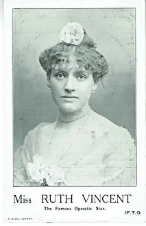 Vintage Theatrical Posters Drucke: Ruth Vincent