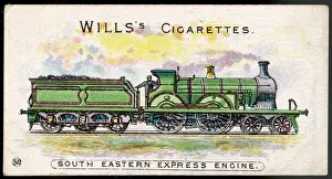 Vintage Railway Locomotives Drucke: S Eastern Express Loco