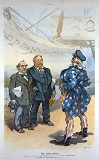 William Jennings Bryan Cartoon Drucke: The safer choice