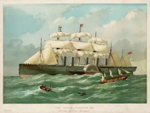 Brunel Drucke: Großer Osten 1857