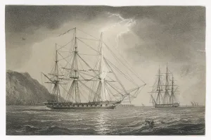 Segelschiffe Drucke: Zunder und Schiff 2