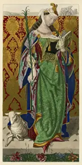 Early Christian Martyrs Drucke: Saint Agnes