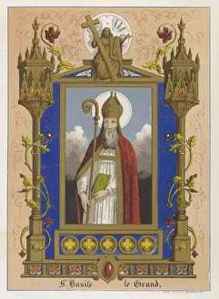 Byzantine Iconography Drucke: Saint Basil of Caesarea