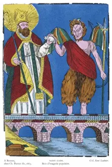 Religious Artwork For Sale Drucke: Saint Cado / Devigne