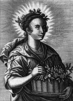 Early Christian History Drucke: Saint Dorothea