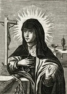 Early Christian History Drucke: Saint Eustochium