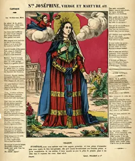Early Christian Martyrs Drucke: Saint Giuseppina