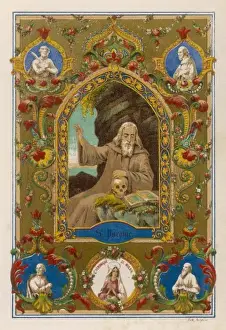Early Christian Saints Drucke: Saint Pacomius