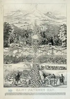 Temperance Movement History Drucke: Saint Patricks Day