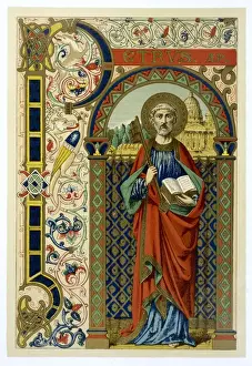 Early Christian Art History Drucke: Saint Peter (Butler