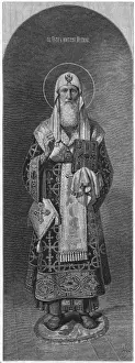 Historical Pope Images Drucke: Saint Peter, Russian style