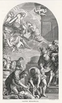 Early Christian Saints Drucke: Saint Petronilla