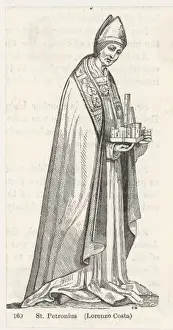 Bologna Cathedral Drucke: Saint Petronius