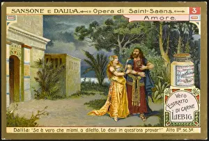 French Classical Music Composers Drucke: Saint Saens / Samson / Lieb3