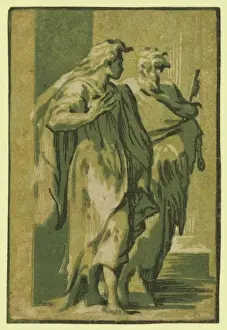Chiaroscuro Art Drucke: Saints Peter and John