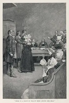 Salem Witch Trials Drucke: Salem Trial