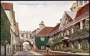 English Heritage Images Online Drucke: Salisbury North Gate