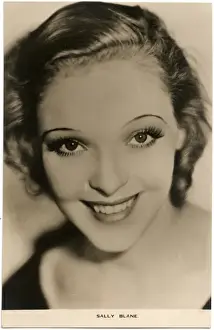 Old Hollywood Entertainment Drucke: Sally Blane