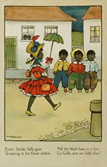 Sally und ihre Kleidung