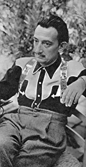 Drucke von Dieser Fotograph von Salvador Dali (1904-1989) wurde im Haus am Strand von Port Lligat an der Basis der spanischen Pyrenäen gemacht Salvador Dali Drucke: Salvador Dalí