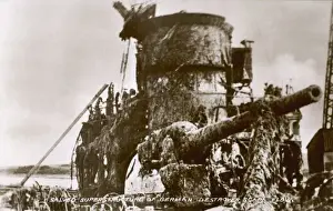 World War II Naval History Drucke: Salvaged Destroyer
