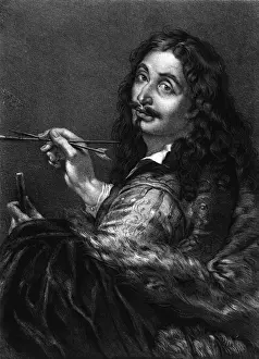 Historical Italian Artists Drucke: Salvator Roda - 3