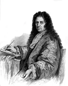 French Painter History Drucke: Samuel Bernard