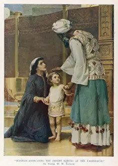 Old Testament Artwork For Sale Drucke: Samuel Dedicated
