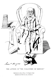 Historical Figures In Literature Drucke: Samuel Rogers (Maclise)