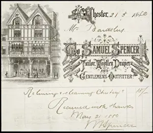 Geld Drucke: Samuel Spencener Gesetz 1880